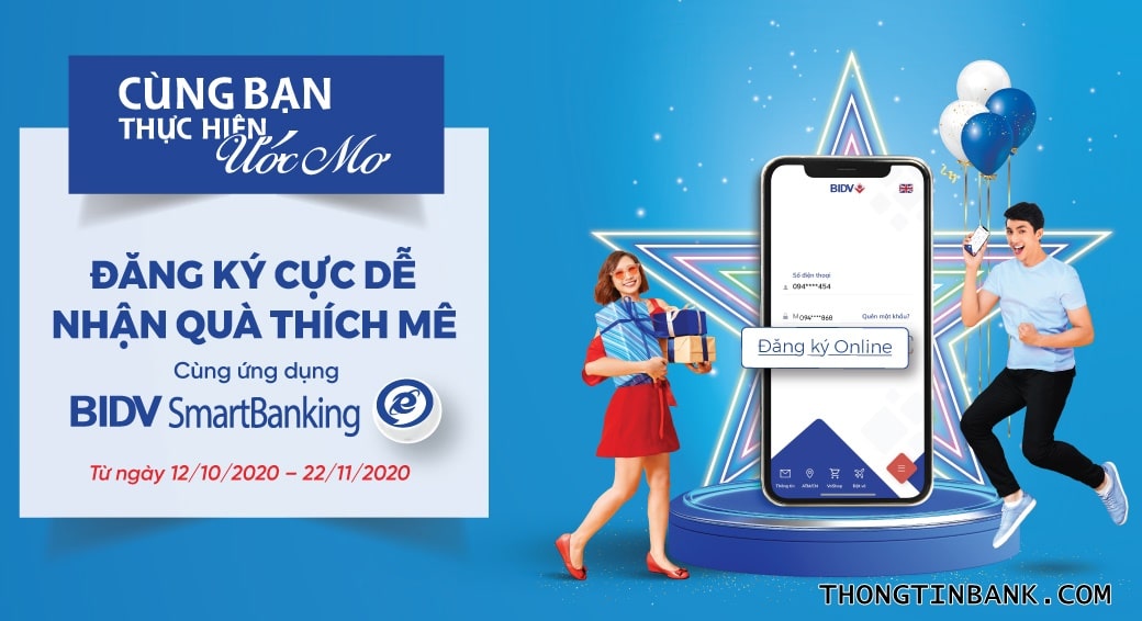 Cach dang ky smart banking bidv online