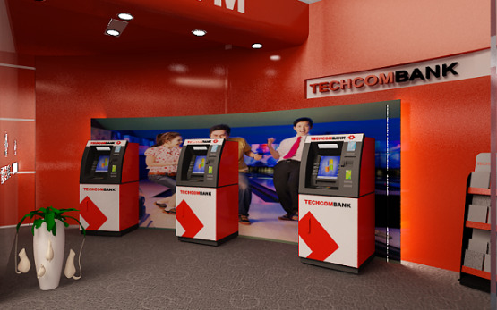 Kích hoạt thẻ Techcombank tại cây ATM