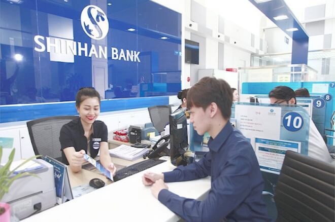 làm thẻ tín dụng Shinhan Bank