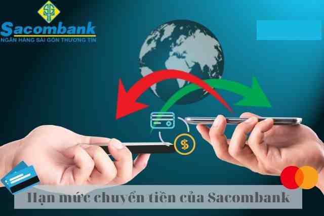 hạn mức chuyển tiền Sacombank
